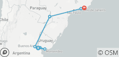  Buenos Aires to Rio - 13 destinations 