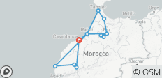  Morocco Grand: 15 Days &amp; 14 Nights Tour from Casablanca - 12 destinations 