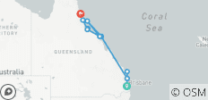  L\'essentiel de Brisbane à Cairns (14 destinations) - 14 destinations 