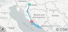  Kroatische eilanden en meren (Deluxe Superior) - 11 dagen - 16 bestemmingen 