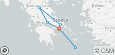  Athene, Delphi &amp; Santorini - 8 dagen - 7 bestemmingen 