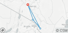  Kenia Amboseli &amp; Tsavo Safari - 5 Tage - 4 Destinationen 