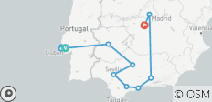  Das Beste von Portugal &amp; Andalusien (Superior) - 10 Tage - 12 Destinationen 