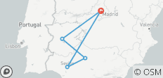  Merida, Cordoba &amp; Sevilla - 4 dagen - 5 bestemmingen 