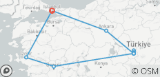  Erfgoedreis Turkije - 9 dagen - 10 bestemmingen 