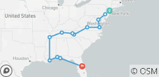  Ontdekkingsreis naar Orlando - 13 dagen - 13 bestemmingen 