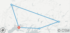  Alaska Denali &amp; Wrangell Expedition - 12 days - 5 destinations 