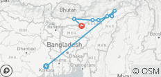  Östliches Erbe &amp; Kaziranga Wildlife Experience - 8 Destinationen 
