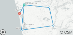  Cochin: 6-Day Kerala Luxury Tour with Munnar Thekkady &amp; Alleppey 4★ Hotels - 6 destinations 
