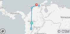  10-tägige Kolumbien-Reise von Medellín nach Santa Marta - 7 Destinationen 