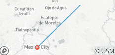  Teotihuacan Tour von Mexiko-Stadt aus: Bewundern Sie berühmte Ruinen und das historische Zentrum - 2 Destinationen 