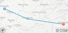  8 Days Unique Experiences of Chengdu Chongqing Zhangjiajie Small Group Tour (Max 16) - 3 destinations 