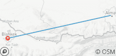  3-daagse rondreis Almaty-Bishkek sightseeing tour - 2 bestemmingen 