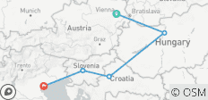  Joven, salvaje y en movimiento; de Viena a Venecia en tren y autobús - 5 destinos 