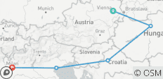  Joven y libre en Europa; tren, autobús y vida urbana de Viena a Milán - 5 destinos 