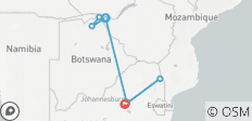  Cricket, Cataratas Victoria y Safari 2027 - Aventura de 12 días por África (Zimbabue, Botsuana y Sudáfrica) - 10 destinos 