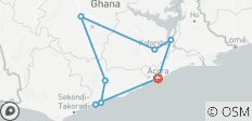  ENTDECKEN SIE GHANA MIT LEICHTIGKEIT (8 TAGE/ 7 NÄCHTE) - 8 Destinationen 