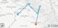  Himachal Heritage &amp; Naturerlebnis - 11 Destinationen 