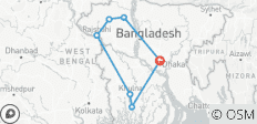  Tournée au Bangladesh des patrimoines mondiaux de l\'UNESCO et au-delà - 7 destinations 