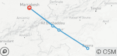  2 Days Desert Tour from Marrakech to Zagora Desert - 6 destinations 