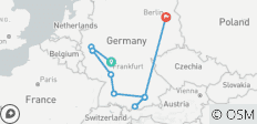  Das Beste von Deutschland &amp; Rheintal: Städte &amp; Schlösser - 9 Destinationen 