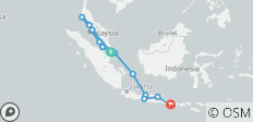  Ultimate Voyage: Singapur, Malaysia &amp; die Inseln Indonesiens - 14 Destinationen 