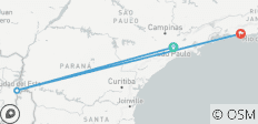  Brasil: Sao Paulo, Foz do Iguazú, Río de Janeiro - 8 días - 3 destinos 