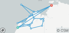  Kimberley komplett mit Kimberley Coastal Expedition Broome &amp;gt; Darwin (2027) - 33 Destinationen 