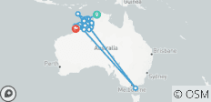  Kimberley Completo con Expedición a la Costa de Kimberley Darwin → Broome (2027) - 30 destinos 