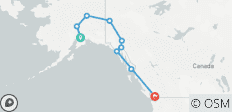  Betoverend Alaska en Yukon Anchorage → Vancouver (2027) - 9 bestemmingen 
