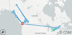  Explora Oriente y Occidente con el Crucero Alaska Toronto → Vancouver (2027) - 31 destinos 