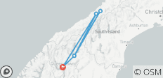  6 dagen in Wanaka: Skydive sensaties &amp; gletsjeravonturen naar Franz Josef &amp; Fox gletsjer - 6 bestemmingen 