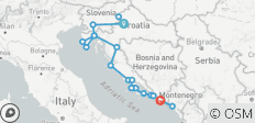  Country Roads of Croatia - Kleingruppenreisenreise (Kleingruppenreisenreisen) - 22 Destinationen 