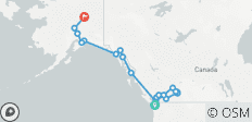  Canadian Rockies and Alaska by Land &amp; Sea - 25 destinations 