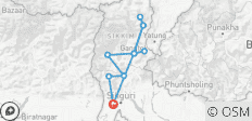  Nordost-Indien, Sikkim, Gangtok &amp; Darjeeling erleben - 12 Destinationen 