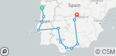  10-daagse Porto &amp; Andalusië - 11 bestemmingen 