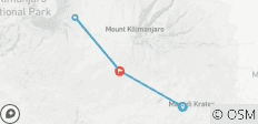  Ultimative 7 Tage Marangu Route Trek zum Uhuru Peak - 4 Destinationen 