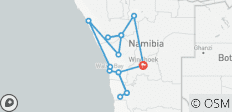  Namibië Klassiek Safari Avontuur - 10 Dagen - 15 bestemmingen 