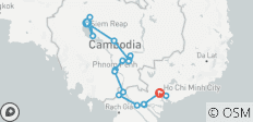 Treasures of the Mekong 2026-2027 - 13 Days (from Siem Reap to Ho Chi Minh City) - 21 destinations 