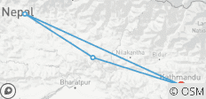  Nepal Tour Package 6 Days 5 Nights | Kathmandu, Pokhara &amp; Manakamana Temple Tour - 4 destinations 