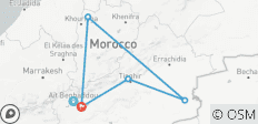  3 Days Marrakech to Merzouga Desert Tour - 6 destinations 