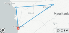  Discover Mauritania 9 Days 8 Nights – Adrar Desert, Chinguetti &amp; Banc d’Arguin Tour - 5 destinations 