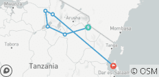  12 jours Tanzanie Big Five culturel et plage de Zanzibar - 10 destinations 
