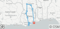  Pan-African Historical Festival (PANAFEST) 2027 Ghana Tour, 12 Days (July 24 - August 4, 2027) - 12 destinations 