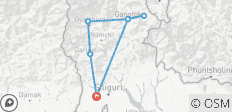  Eastern India Himalaya, Sikkim &amp; Darjeeling Panorama - 7 destinations 