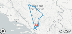  Bosnia: Excursión Descubrimiento de 7 días desde Mostar. Descubre Sarajevo, Medjugorje y mucho más. Visita lugares declarados Patrimonio de la Humanidad por la UNESCO, fortalezas medievales, una naturaleza espléndida y una profunda historia. Legado … - 10 destinos 