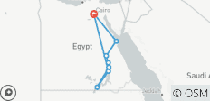  Circuit « Le meilleur de l\'Égypte » de 11 jours avec croisière 5 étoiles sur le Nil et visite d\'Abou Simbel - 9 destinations 
