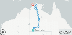  Central Australia and Top End Discovery Uluru - Darwin (2027) - 16 destinations 