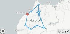  10-Day Moroccan Journey: Casablanca, Sahara &amp; Marrakech - 17 destinations 
