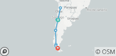  Landscapes of Chile: From Volcanoes to Glaciers - 11 destinations 